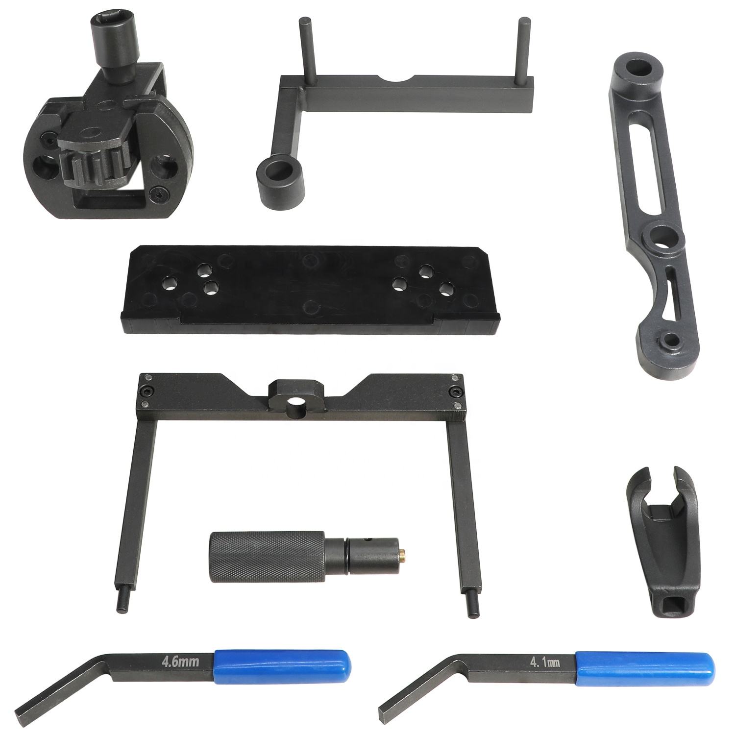 9PCS Camshaft Timing TDC Locating Pin Engine Brake Adjustment Tool for Detroit Diesel DD13 DD15 DD16 Mercedes Benz Actros Aetgo