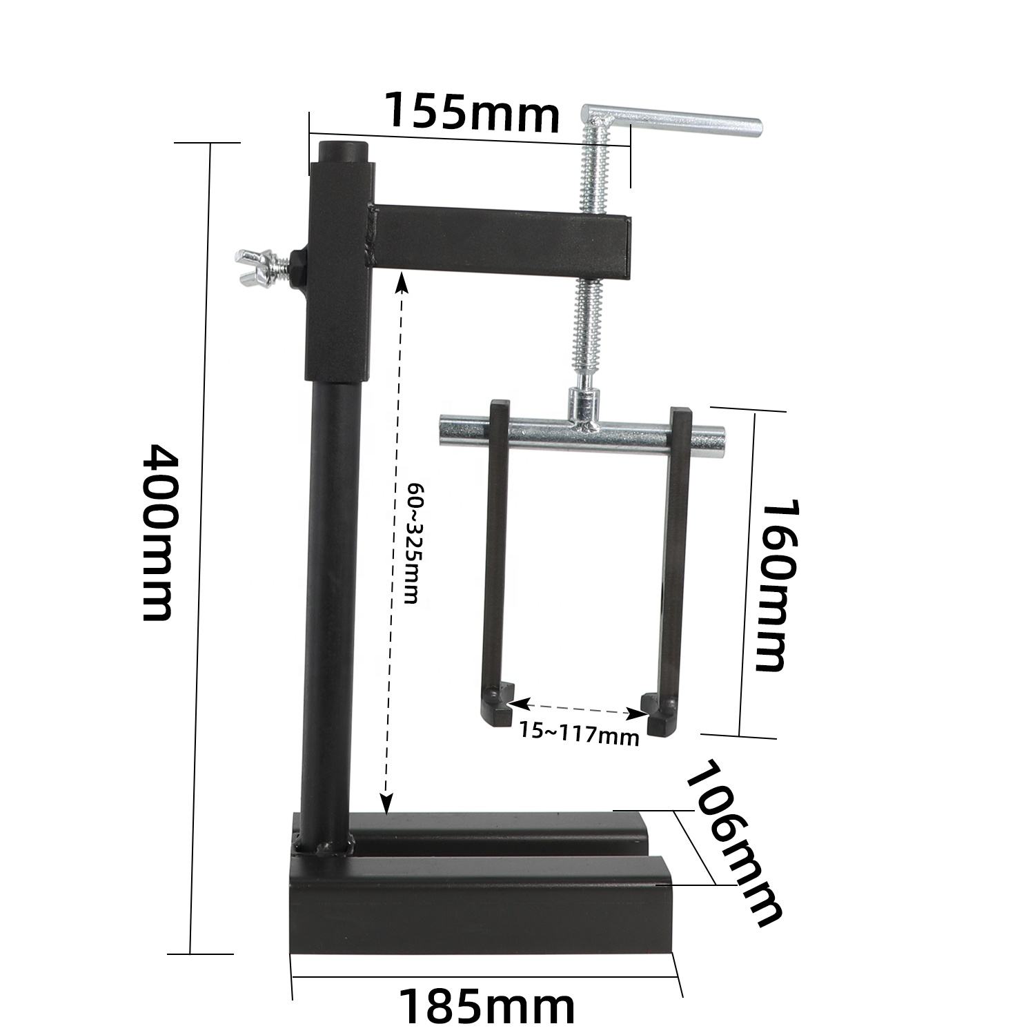 T-0158 Universal Clutch Drum Spring Compressor Transmission Tool Heavy Duty Steel Compatible with Ford Chrysler GM