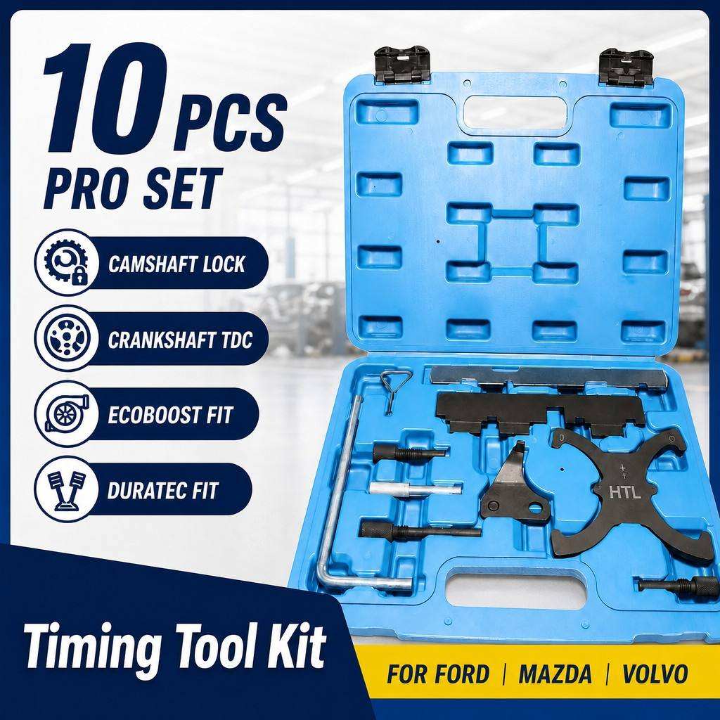 Engine Camshaft Belt Locking Timing Tool Set for Ford Focus 1.6 Escape 1.6T Fiesta Mazada 1.25 1.4 1.6 1.7 1.8 2.0 Timing Tool