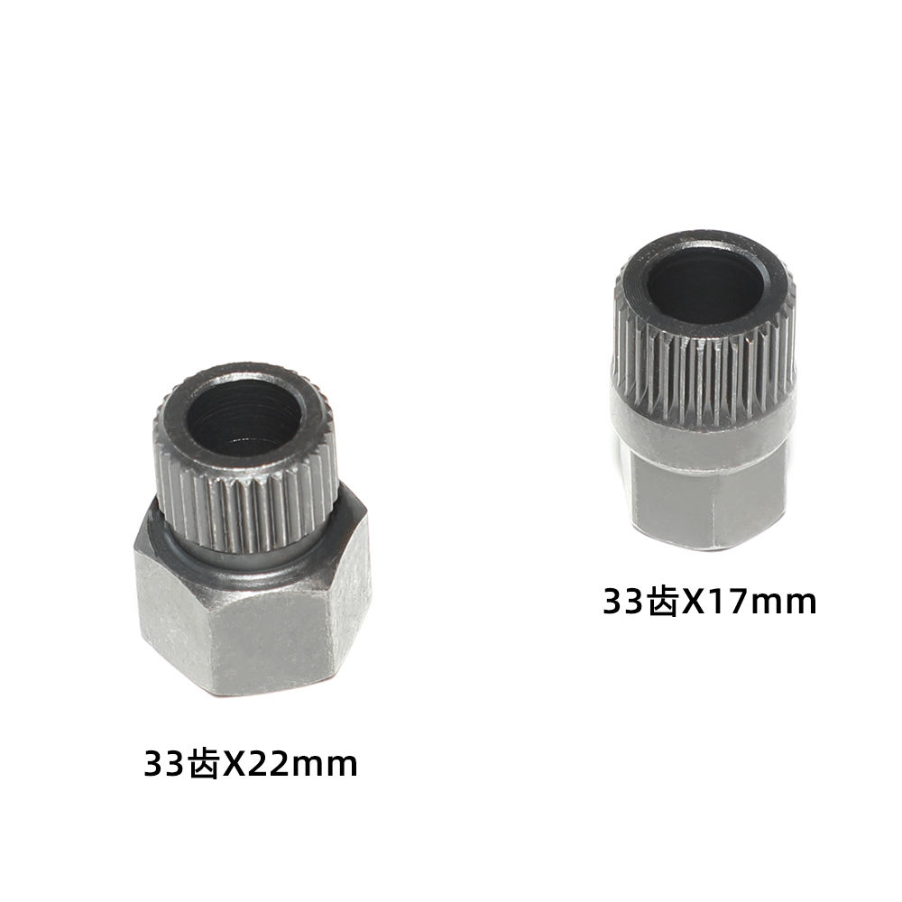 13-Piece Steel Alternator Pulley Tool Kit Insert Bit Socket Set for Car Pulley Removal Tool Decoupling Puller