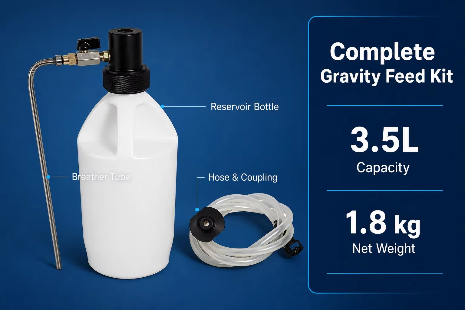 3.5L DSG Transmission Oil Filling Bottle Tool Gravity-Feed Gearbox Fluid Changer for VW Audi manufacture