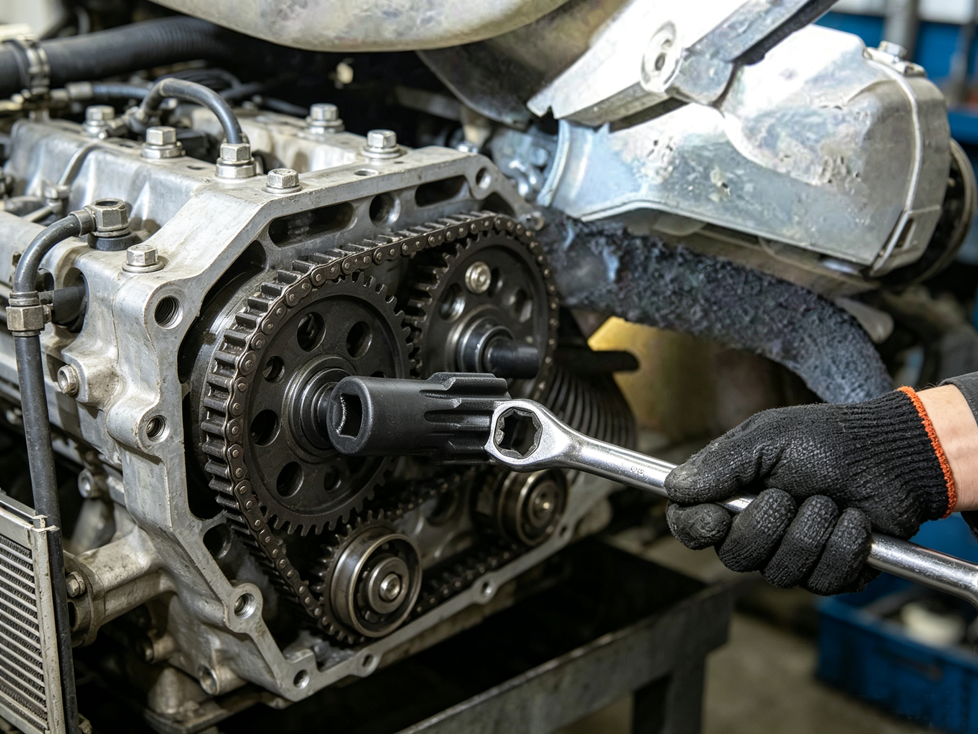 J-42083 Caterpillar Automatic Timing Pin 9U-7227 Injector Height Adjustment Tool Engine Barring Socket CAT 3406E C-15 C-16 factory