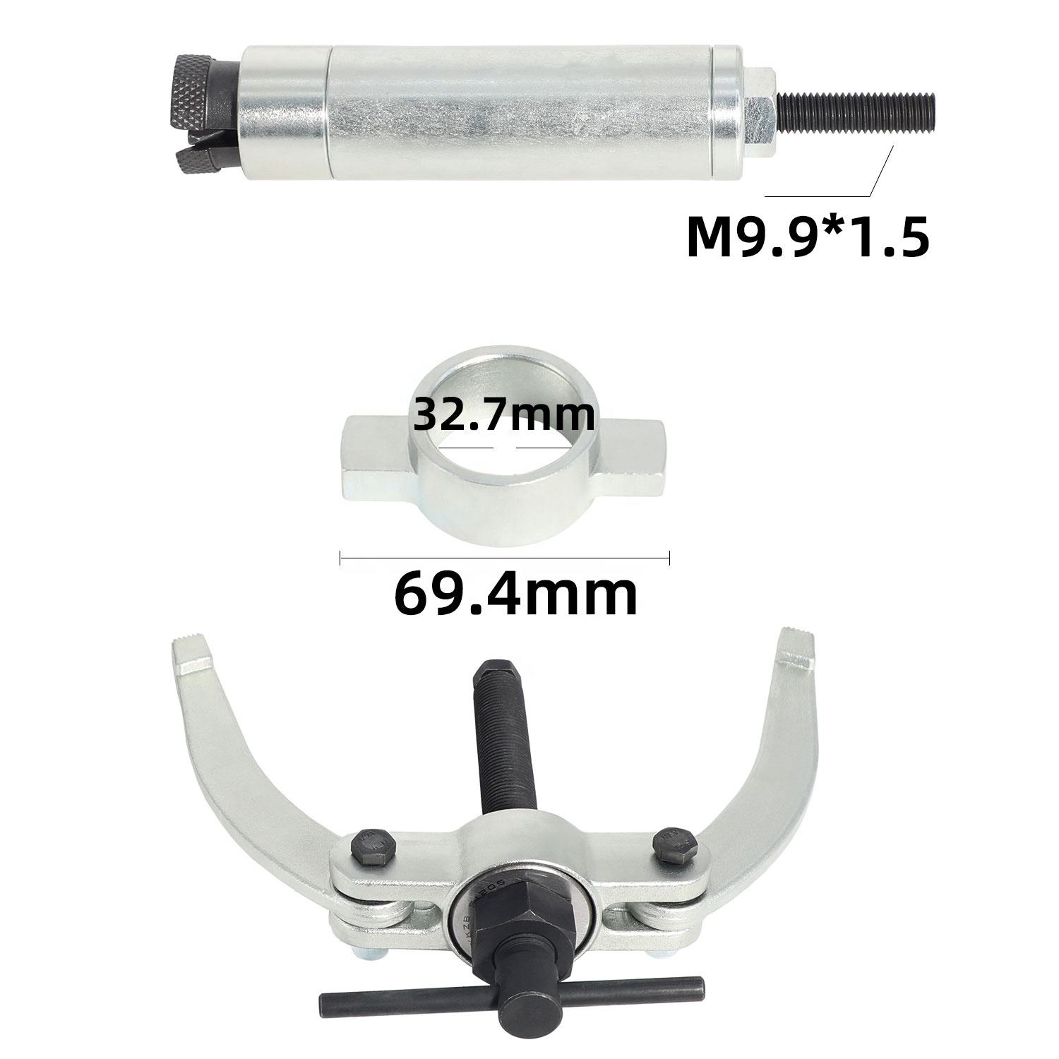 Professional Injector Cup Remover & Installer Kit for Volvo D11 D12 D13 D16 & Mack MP7 MP8 MP10 Engines (Replaces 88800387 & 88800513)