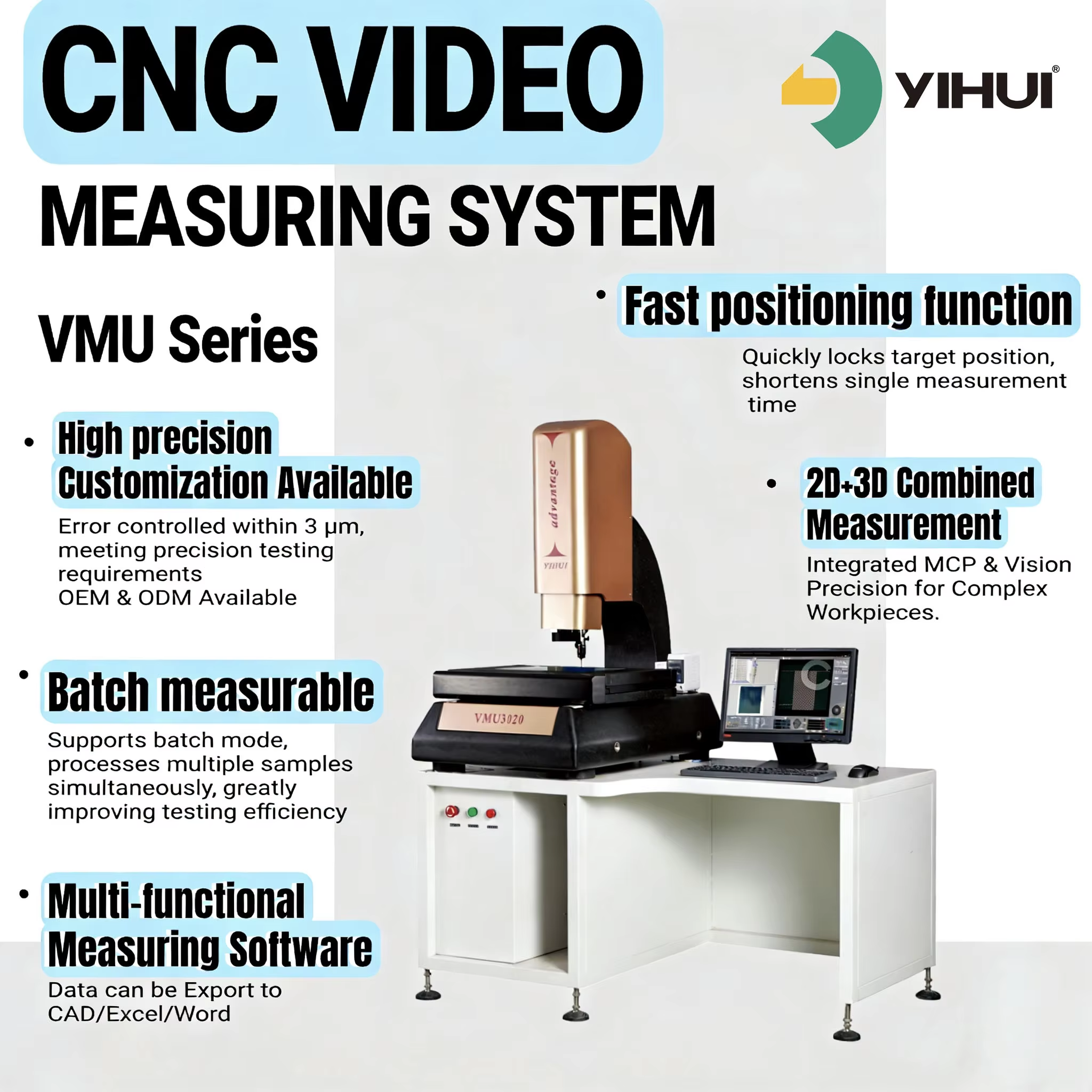 YIHUI independently developed the VMU Series
