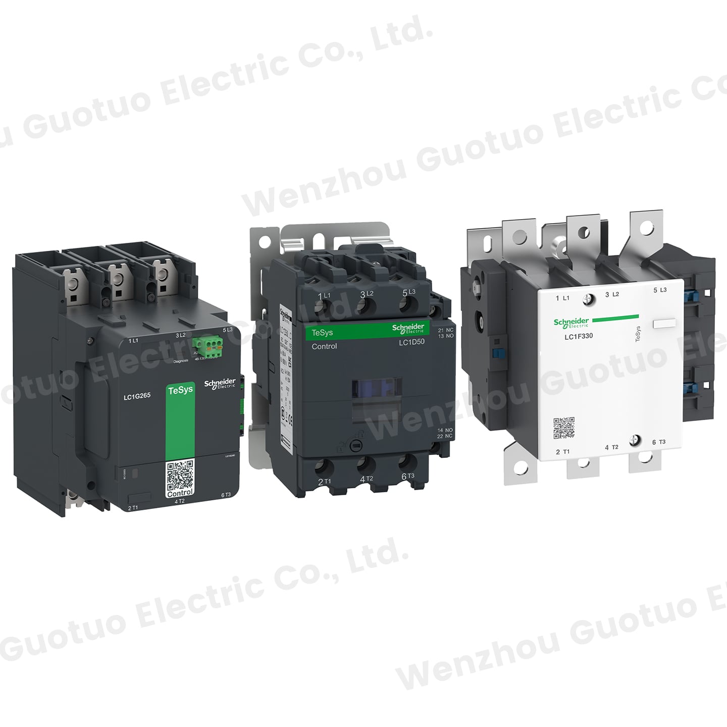TeSys D/F/G series contactors cover the full power range and are suitable for conventional control, heavy-duty switching, and harsh industrial scenarios.