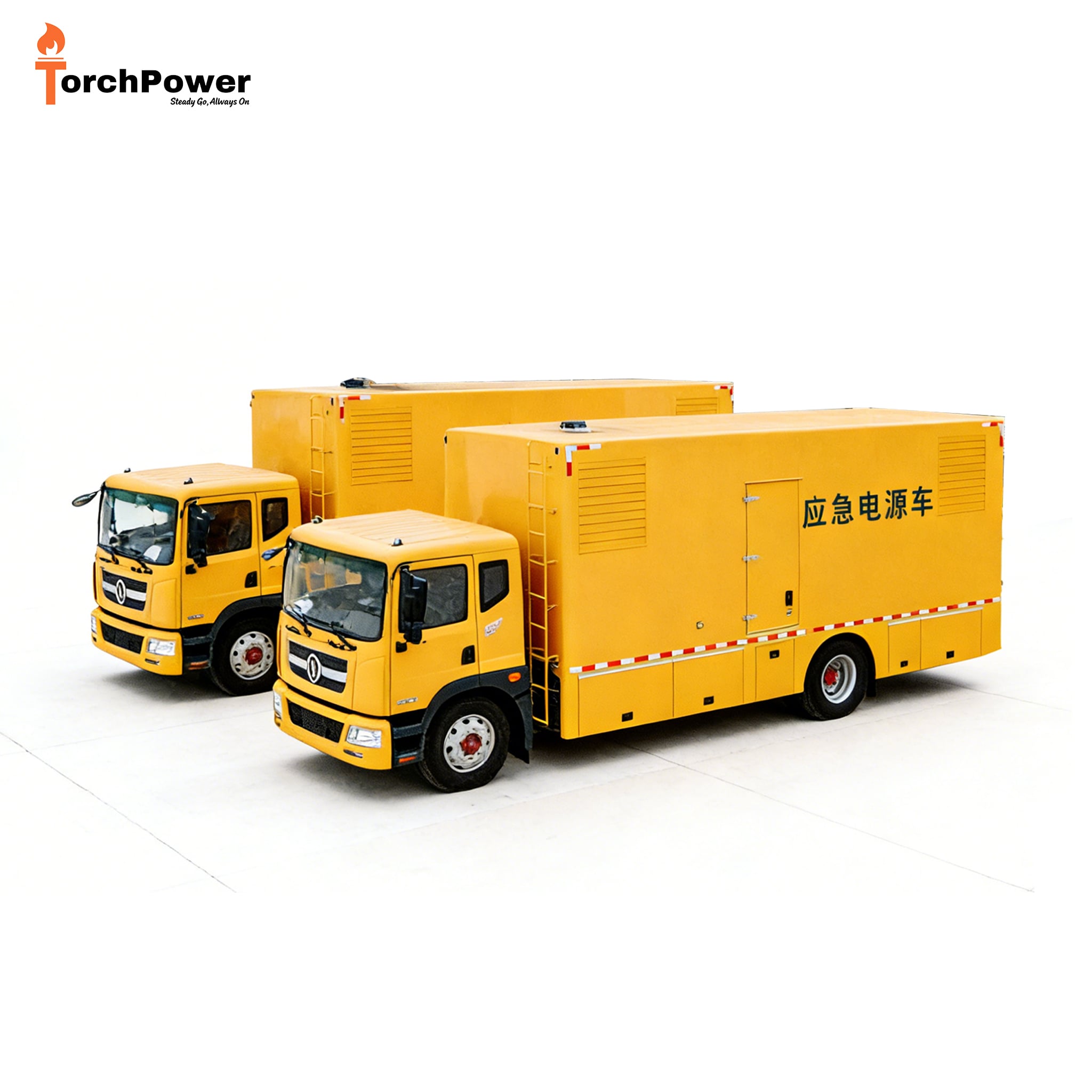 Heavy Duty Power Solution Mobile Emergency Power Supply Generator Vehicle for Construction & Infrastructure