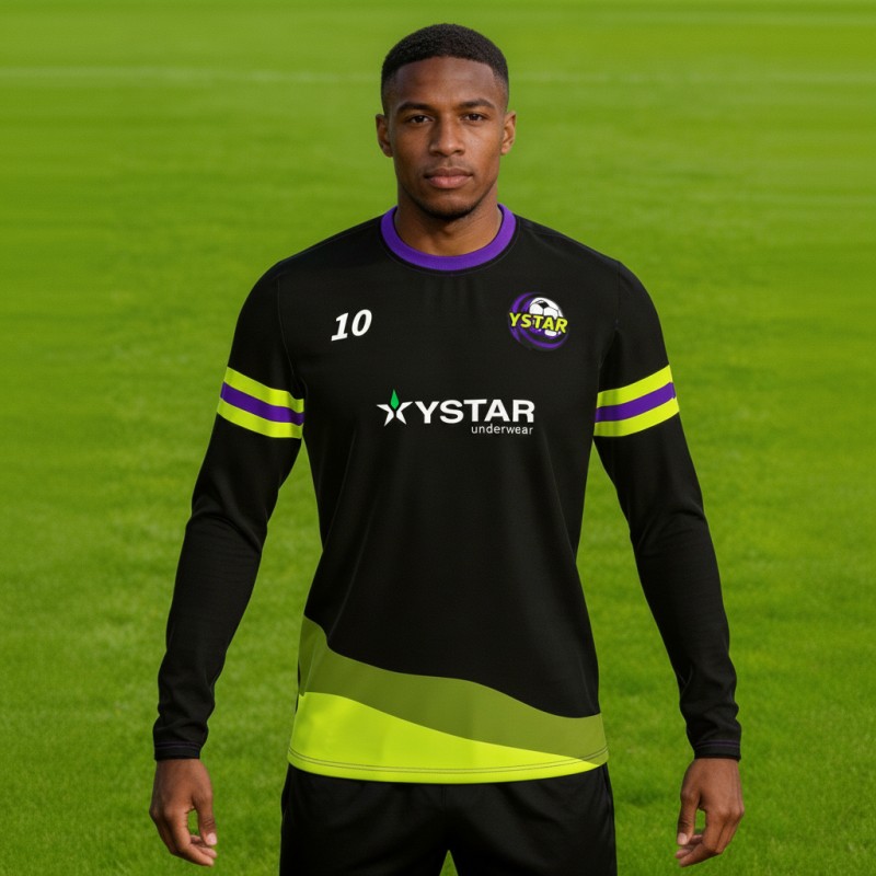 Individuelle Team-Fußballausrüstungen – Langarm-Fußballuniformen für Vereine und Schulen