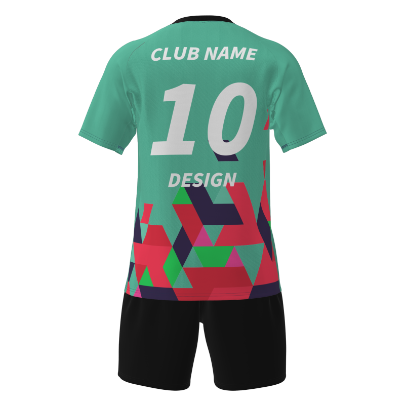 Complete Custom Football Kit Set - Sublimated Short Sleeve Soccer Uniforms