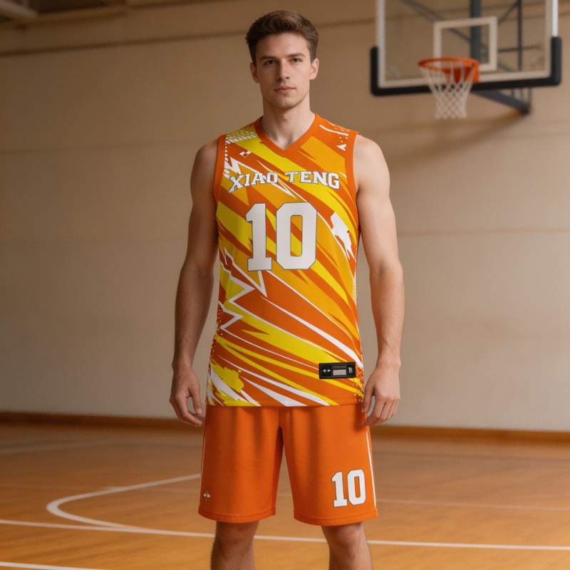 Reversible Custom Basketball Uniform Sets  Lightweight Polyester Team Kits