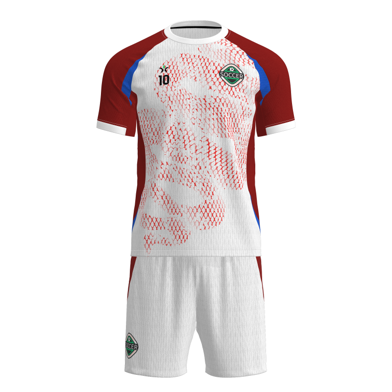 Custom Dye Sublimation Football Kit - Short Sleeve Poly Set