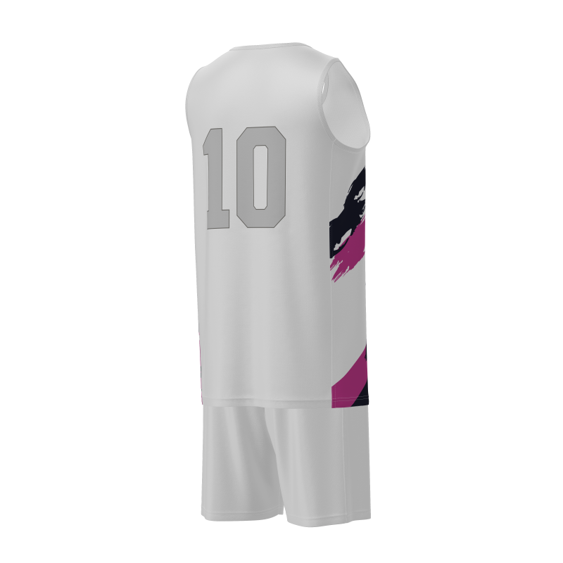 Dry-Fit Custom Basketball Uniform Sets  Moisture-Wicking 100% Polyester