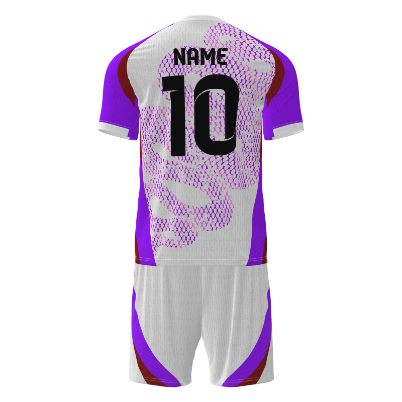 Custom Dye Sublimation Football Kit - Short Sleeve Poly Set