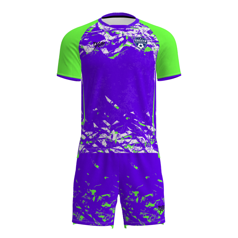 Custom Match-Day Football Kit - Sublimated Short Sleeve Set