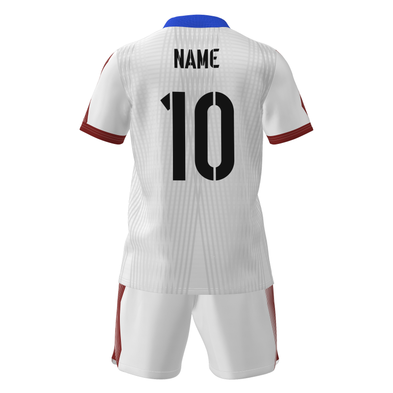 Custom Sublimated Football Kit - Short Sleeve Polyester Set