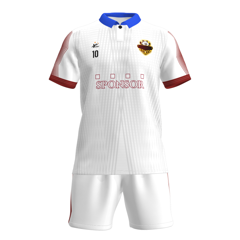 Custom Sublimated Football Kit - Short Sleeve Polyester Set