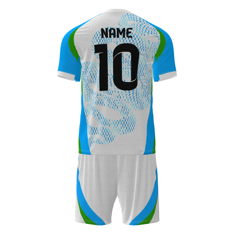 Custom Dye Sublimation Football Kit - Short Sleeve Poly Set