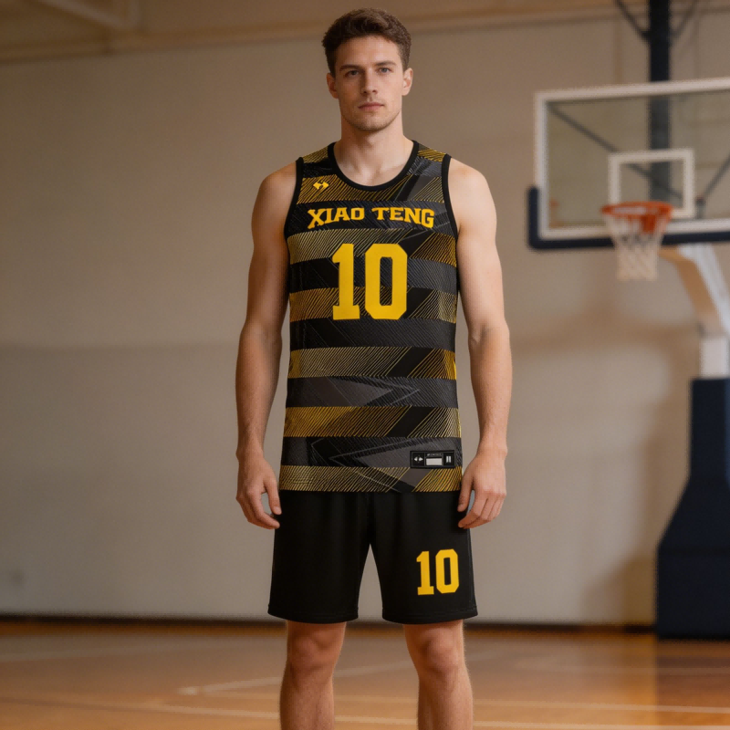 Breathable Mesh Custom Team Basketball Jerseys - Performance Polyester