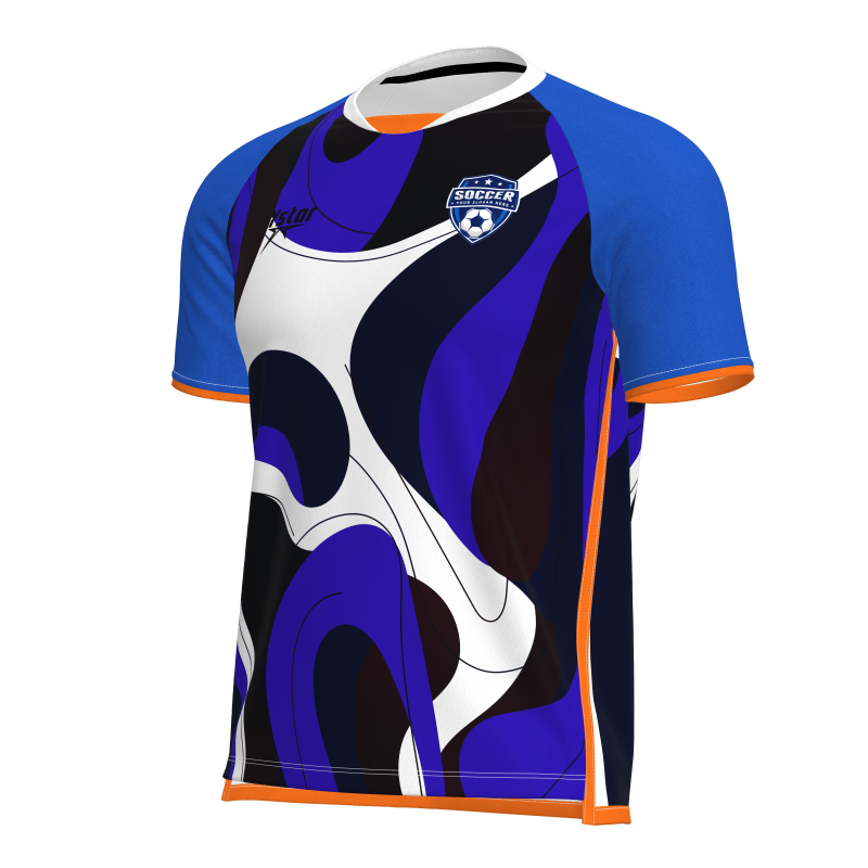 Digital Sublimation Printed Football Jerseys - Custom Team Kit