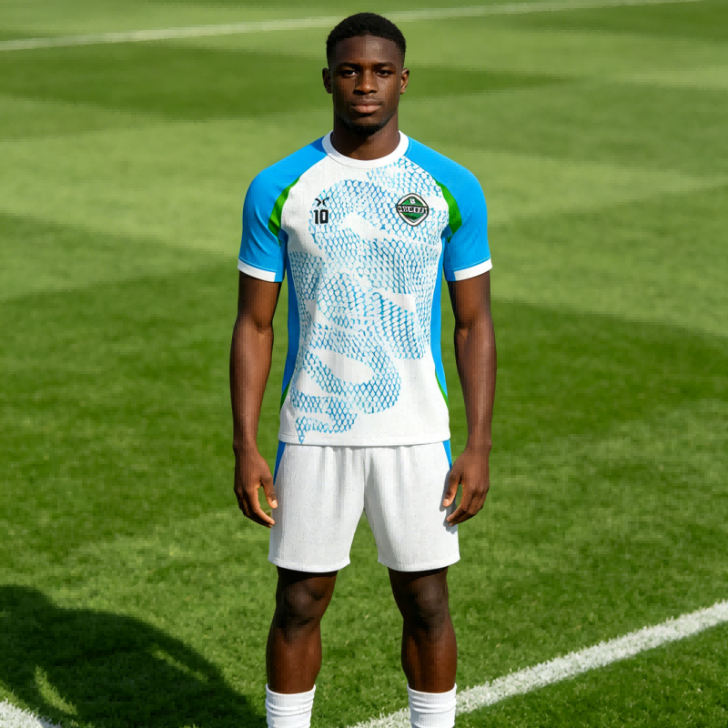 Custom Dye Sublimation Football Kit - Short Sleeve Poly Set