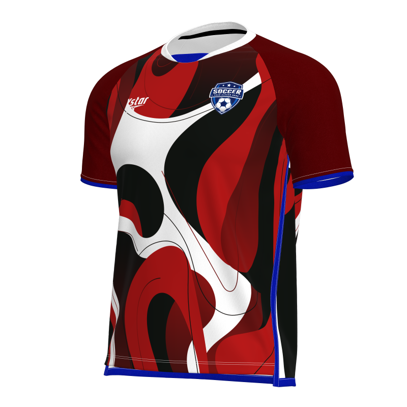 Digital Sublimation Printed Football Jerseys - Custom Team Kit