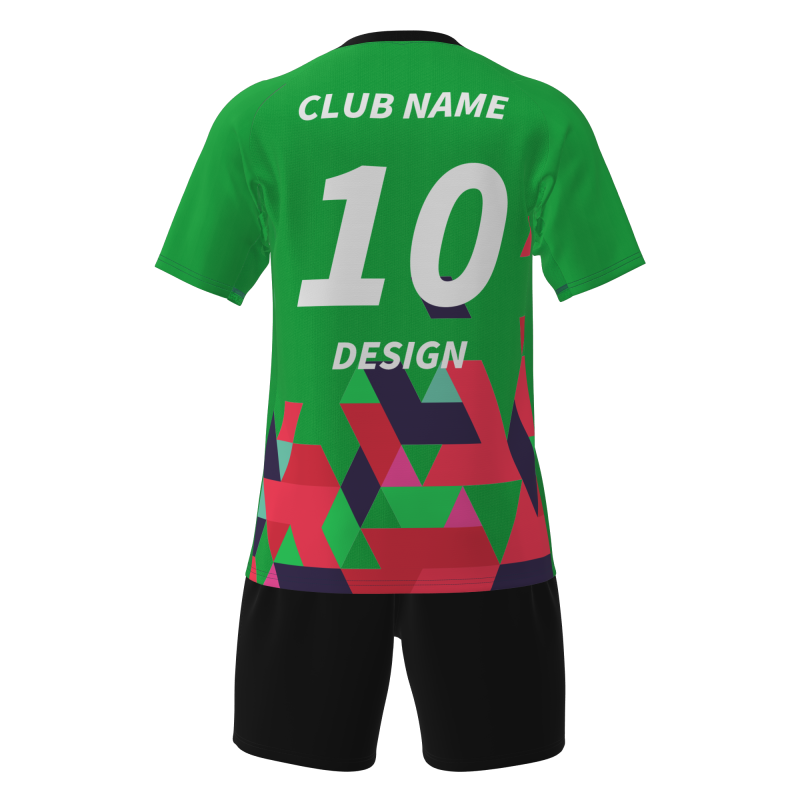 Complete Custom Football Kit Set - Sublimated Short Sleeve Soccer Uniforms