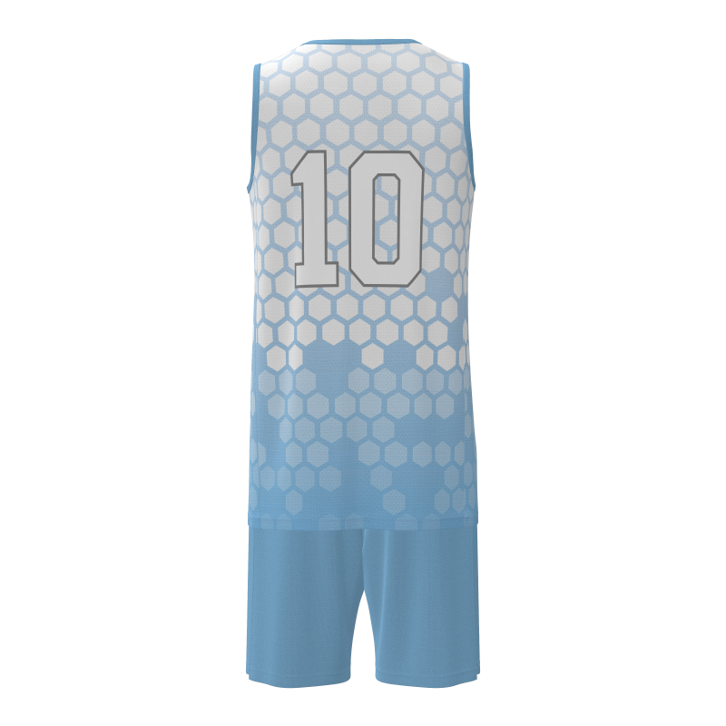 Easy Online Design Custom Basketball Uniforms  High-Quality Polyester