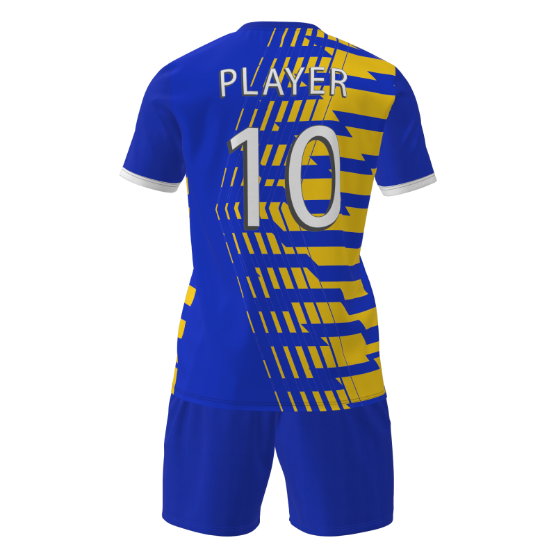 Custom School Football Kits - Sublimated Youth & Student Soccer Uniform Sets