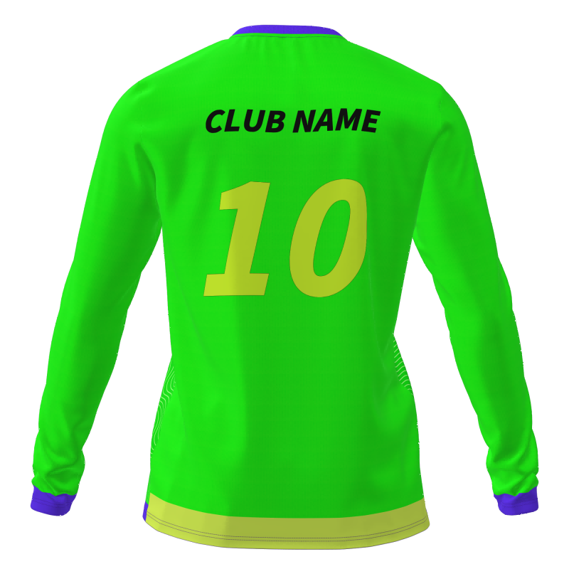 Custom Long Sleeve Football Kits  Personalized Soccer Team Uniforms