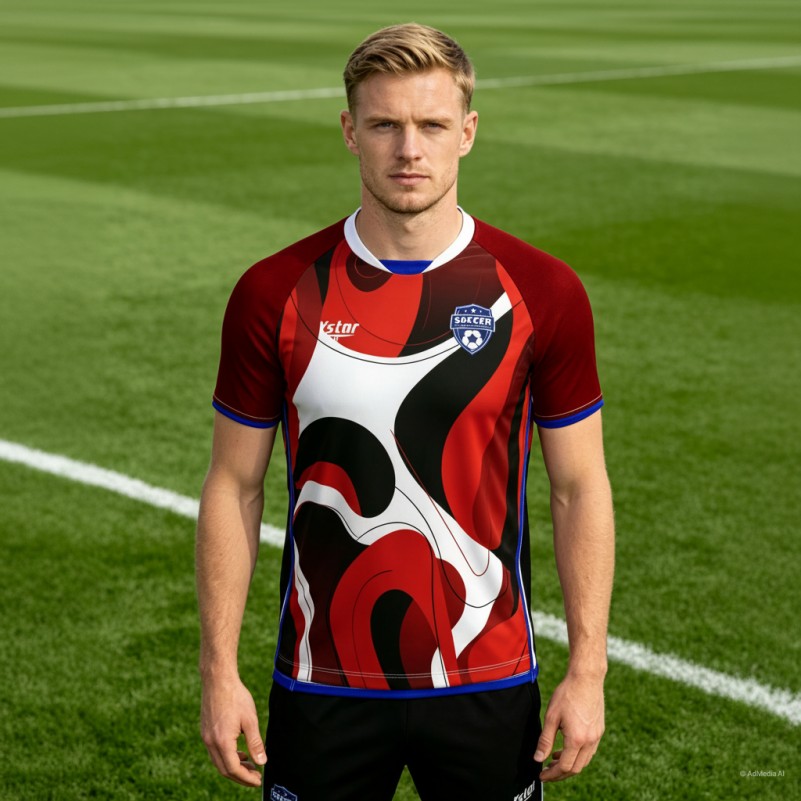 Digital Sublimation Printed Football Jerseys - Custom Team Kit