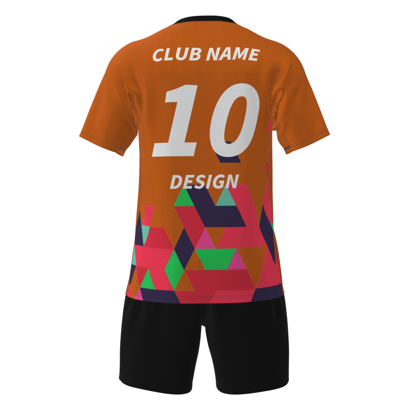 Complete Custom Football Kit Set - Sublimated Short Sleeve Soccer Uniforms