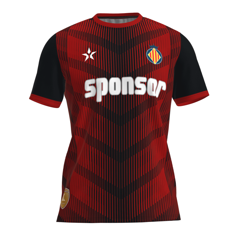 Durable Custom Sublimated Football Shirts  100% Polyester Fabric