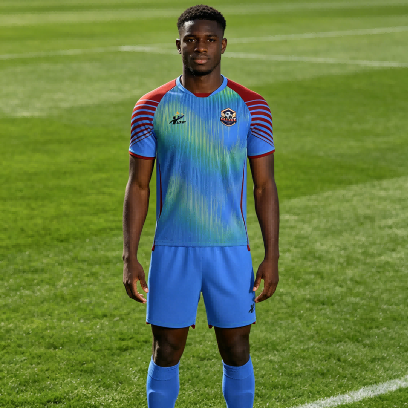 Custom Athletic Football Kit - Sublimated Short Sleeve Set