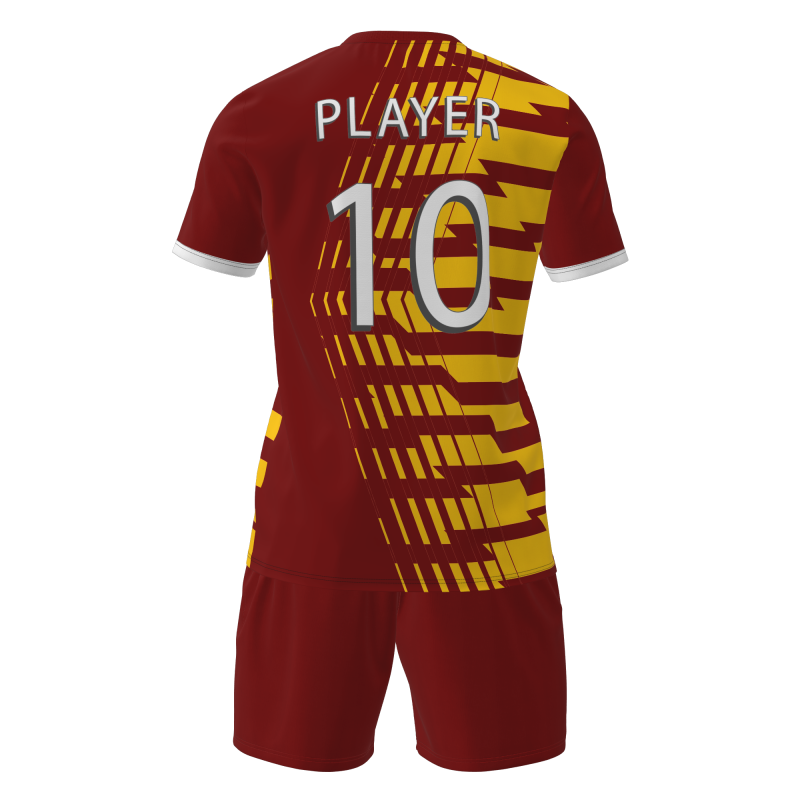 Custom School Football Kits - Sublimated Youth & Student Soccer Uniform Sets