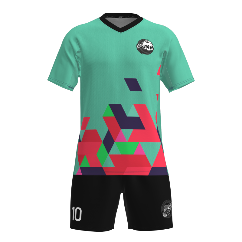 Complete Custom Football Kit Set - Sublimated Short Sleeve Soccer Uniforms