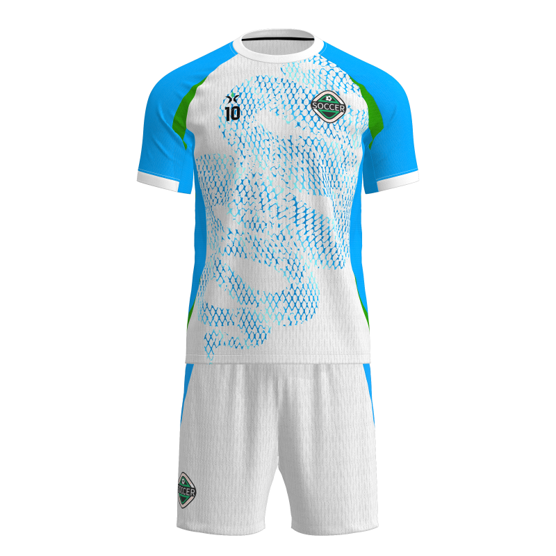 Custom Dye Sublimation Football Kit - Short Sleeve Poly Set