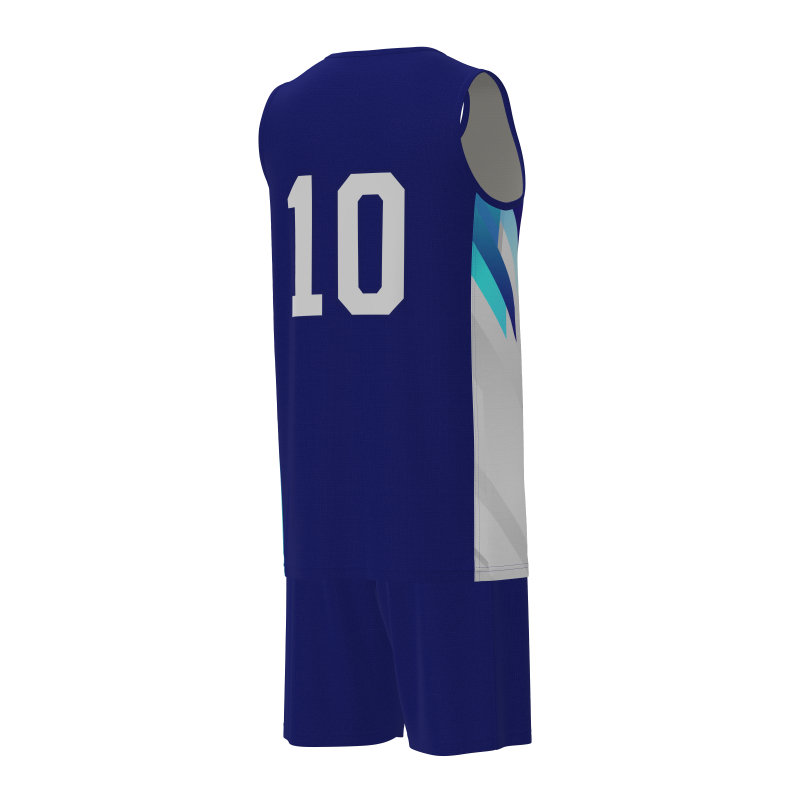 Retro Style Custom Basketball Uniform Sets - Classic Polyester Mesh