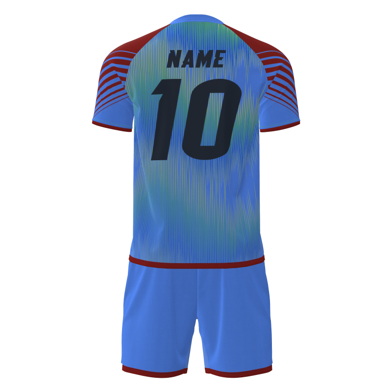 Custom Athletic Football Kit - Sublimated Short Sleeve Set