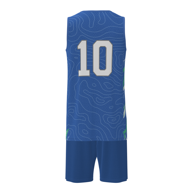 Custom Basketball Uniforms No Minimum Order  100% Polyester Gear