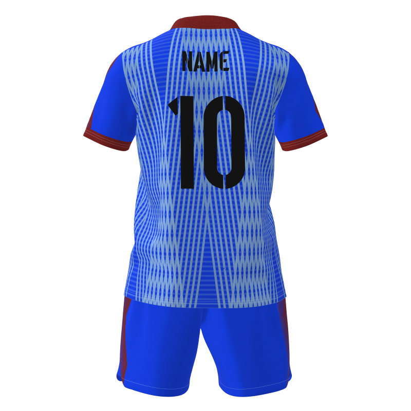 Custom Sublimated Football Kit - Short Sleeve Polyester Set