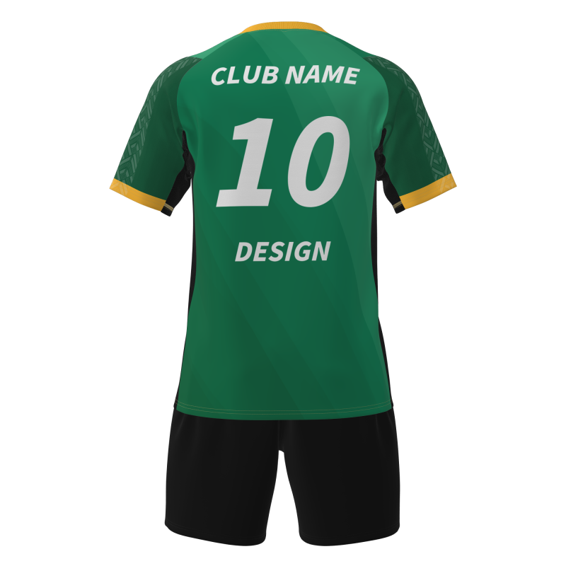 Breathable 100% Polyester Soccer Kits - Moisture Wicking Sublimated Football Uniforms