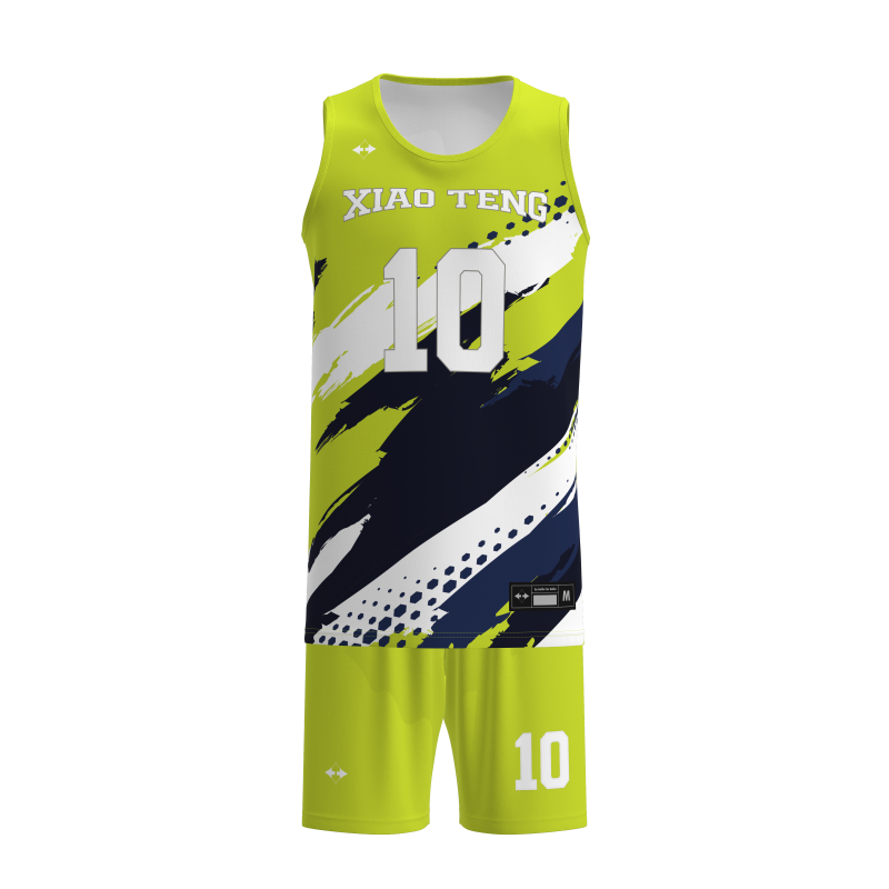 Dry-Fit Custom Basketball Uniform Sets  Moisture-Wicking 100% Polyester