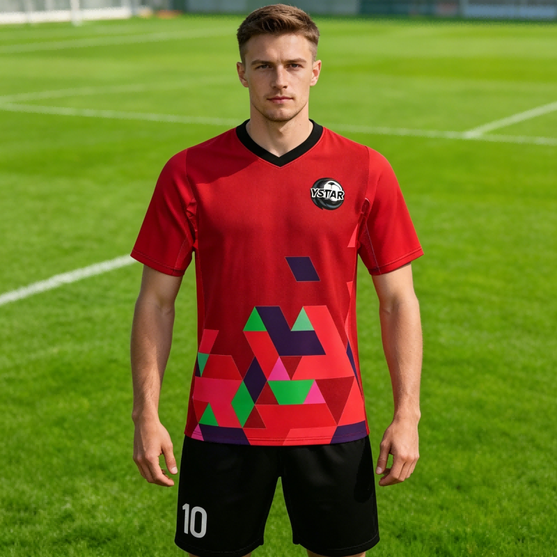Complete Custom Football Kit Set - Sublimated Short Sleeve Soccer Uniforms