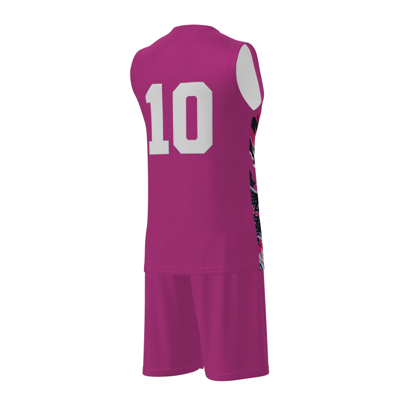 Reversible Custom Basketball Uniform Sets  Lightweight Polyester Team Kits