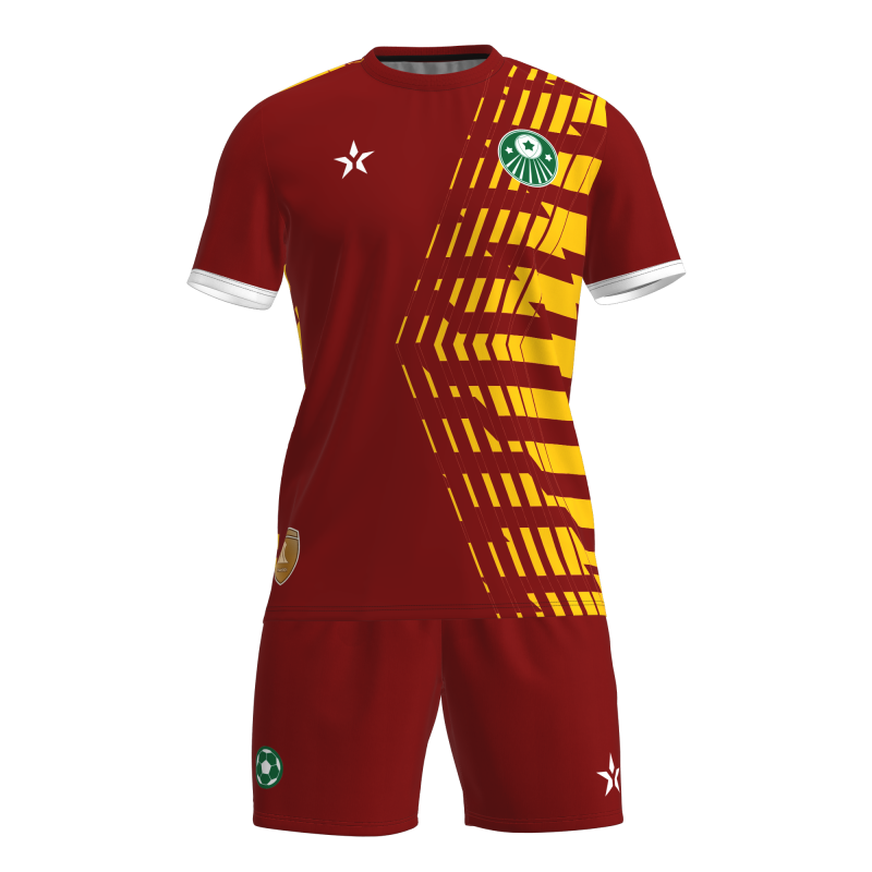 Custom School Football Kits - Sublimated Youth & Student Soccer Uniform Sets