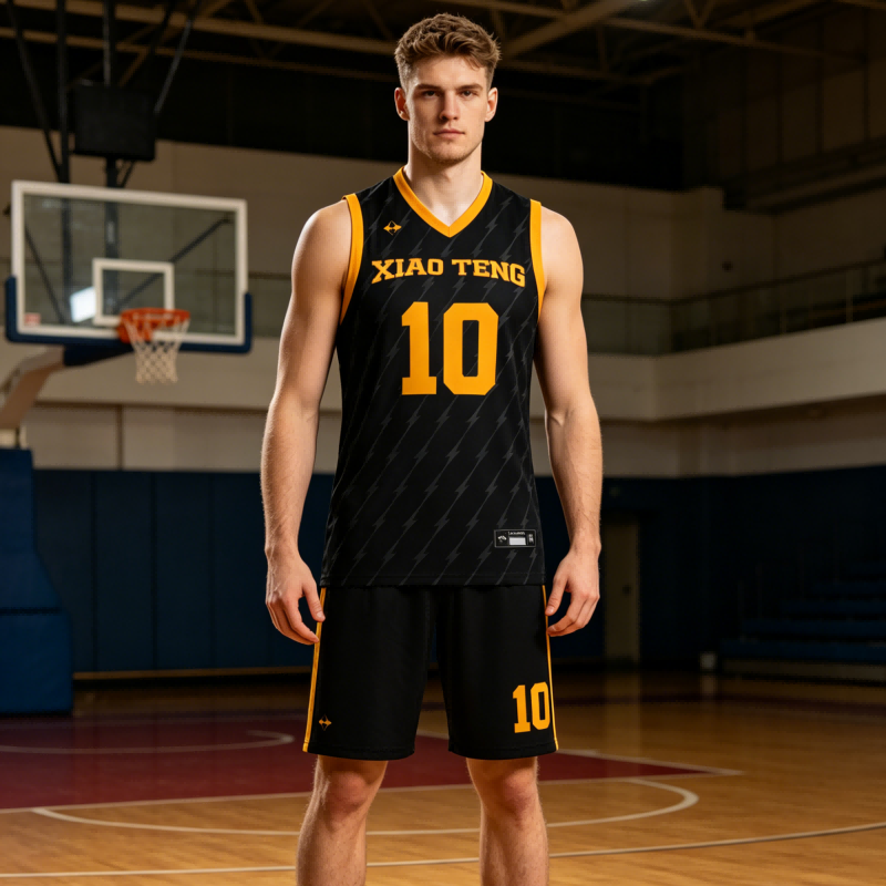 Custom Basketball Uniform Sets | 100% Polyester Breathable Teamwear