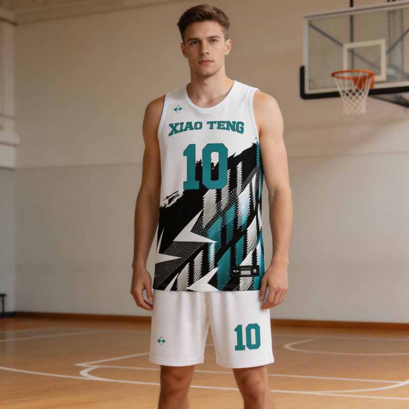 Anti-Shrink Custom Basketball Jersey Sets - Durable Sportswear Fabric