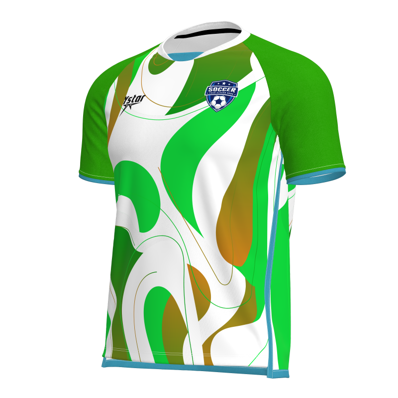 Digital Sublimation Printed Football Jerseys - Custom Team Kit