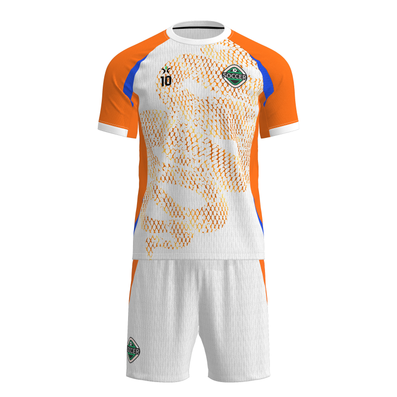 Custom Dye Sublimation Football Kit - Short Sleeve Poly Set