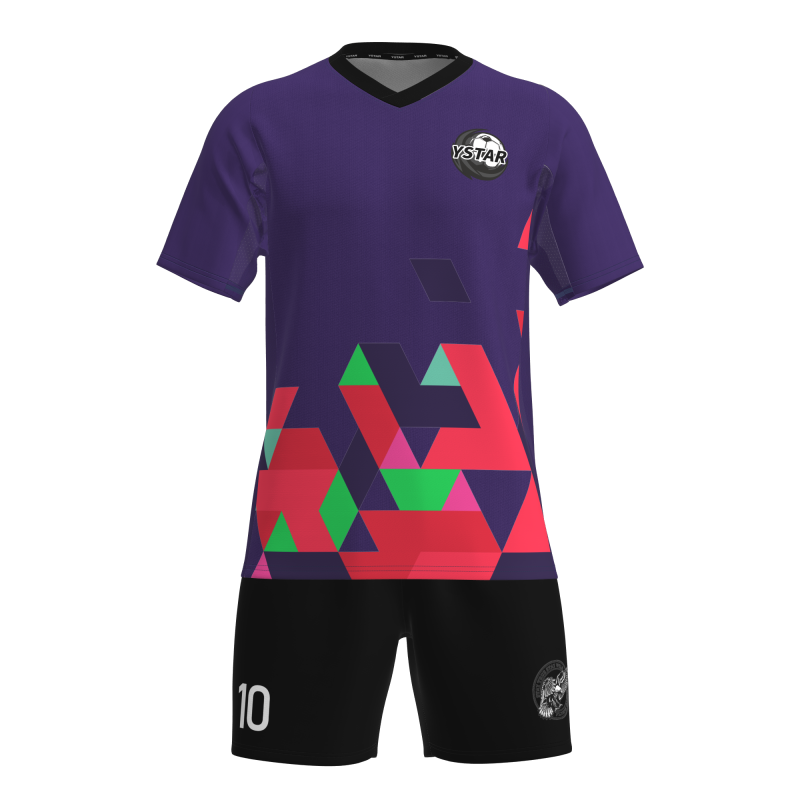 Complete Custom Football Kit Set - Sublimated Short Sleeve Soccer Uniforms
