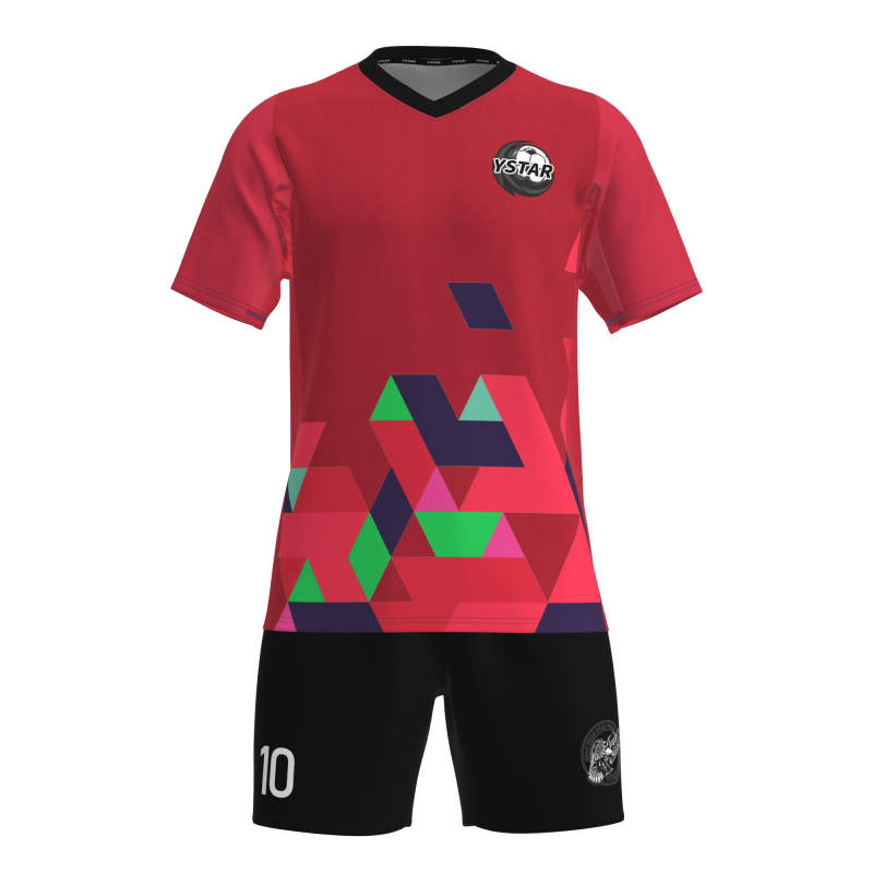Complete Custom Football Kit Set - Sublimated Short Sleeve Soccer Uniforms